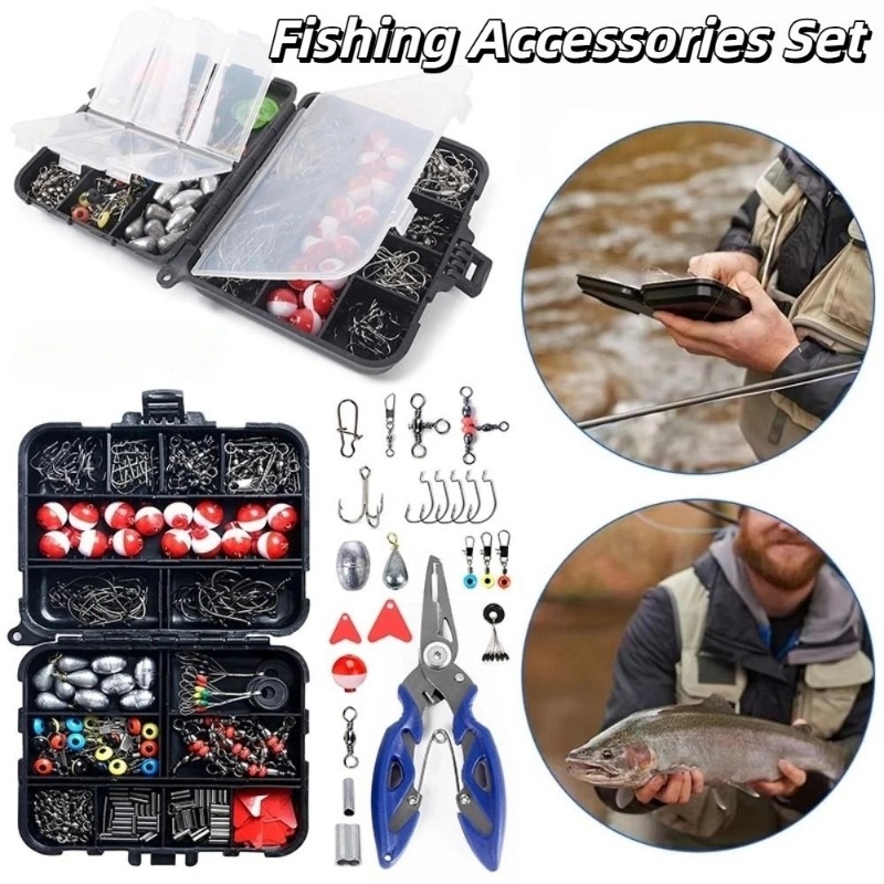 Tackle Box - 1Set Sphere Floats Fishing Tackle Kit