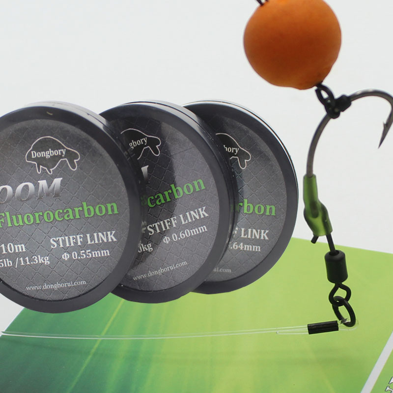 Fishing Equipment Clearance - Carp Fishing Hooklink Boom Fluorocarbon Stiff