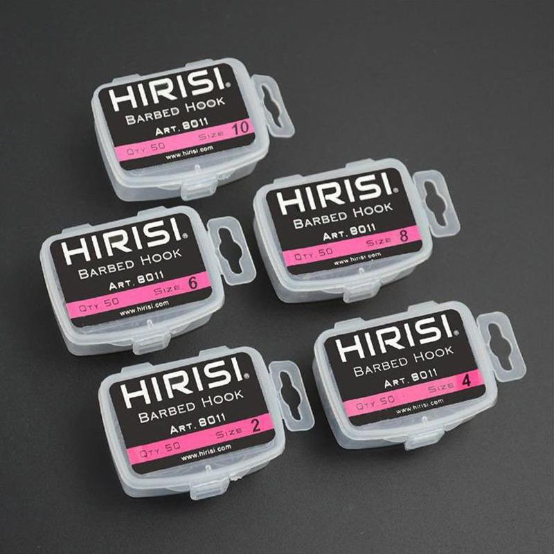 Tackle Box - {YY30} Hirisi 50 Pcs Boxed Hooks