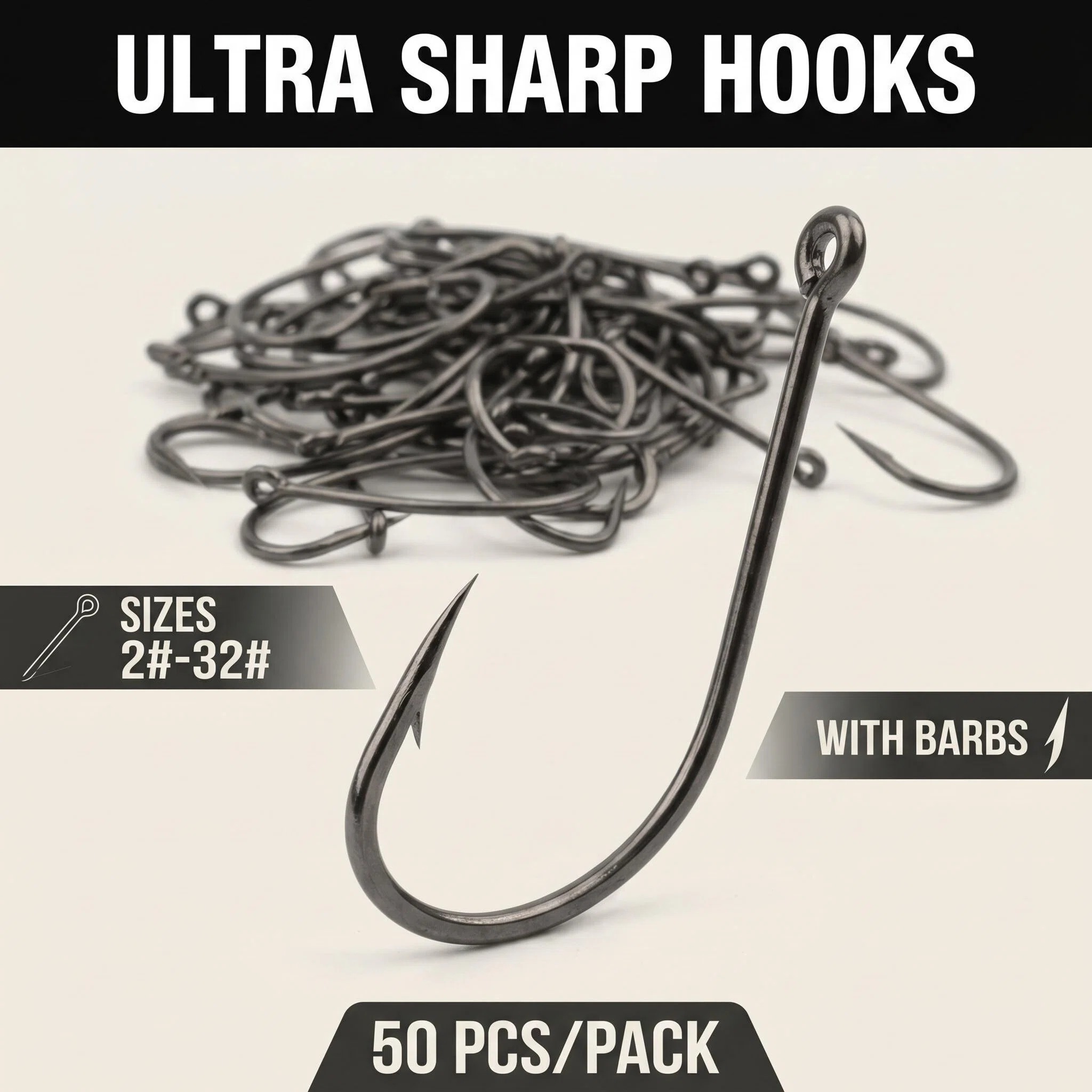 Clearance Sale 50pcs Curved Ba - огляд і ціна Fishing Equipment Market