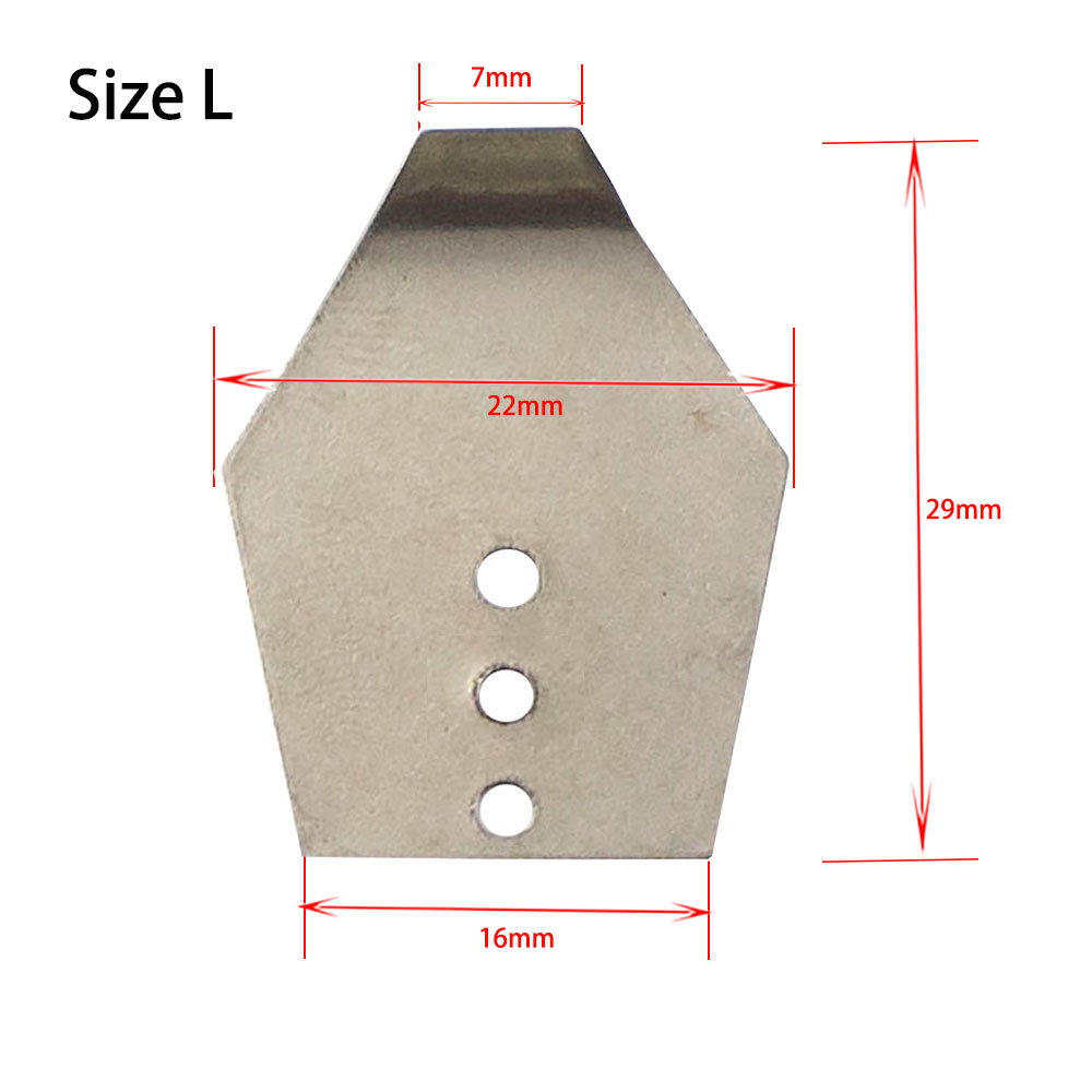 20pcs/lot S/M/L Blade Jig Stai - огляд і ціна Fishing Equipment Market