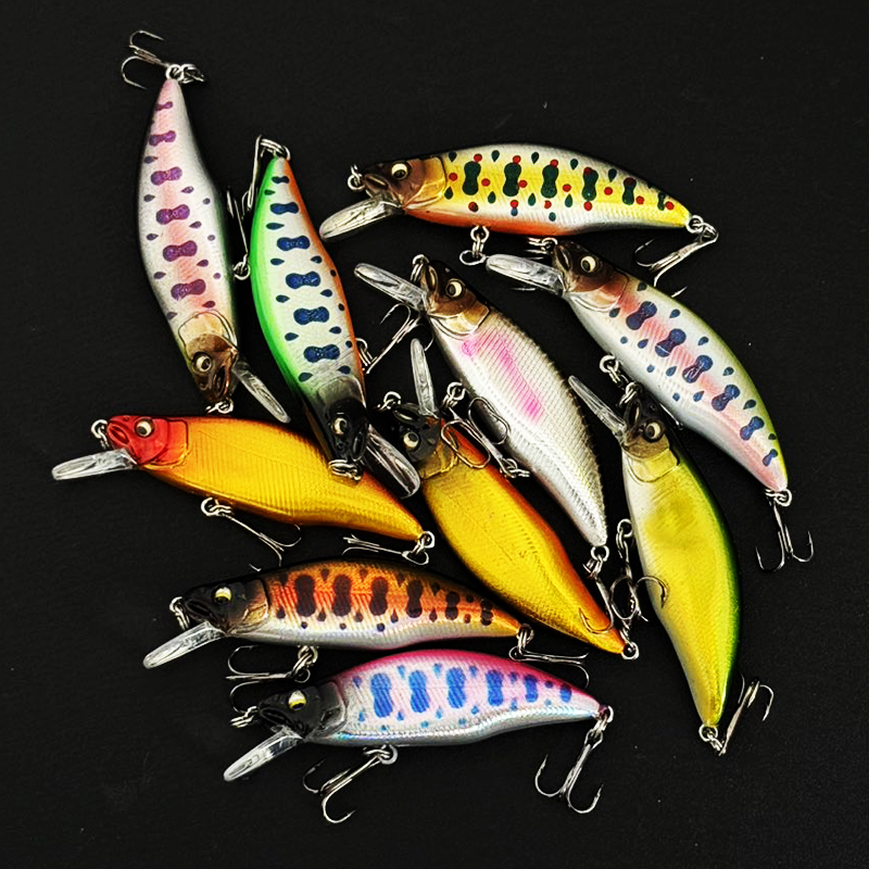 10pcs Minnow Fishing Lure Set  - огляд і ціна Fishing Equipment In Japanese