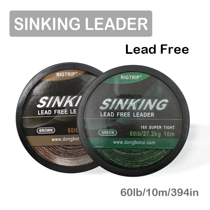 10m Carp Fishing Line Lead Fre - огляд і ціна Fishing Equipment Clearance