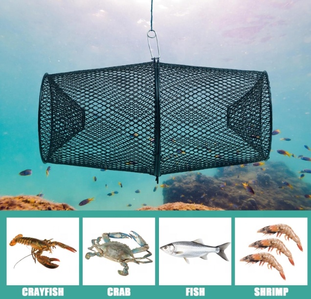 Metal Crawfish Trap Lobster Tr - огляд і ціна Fishing Equipment Market