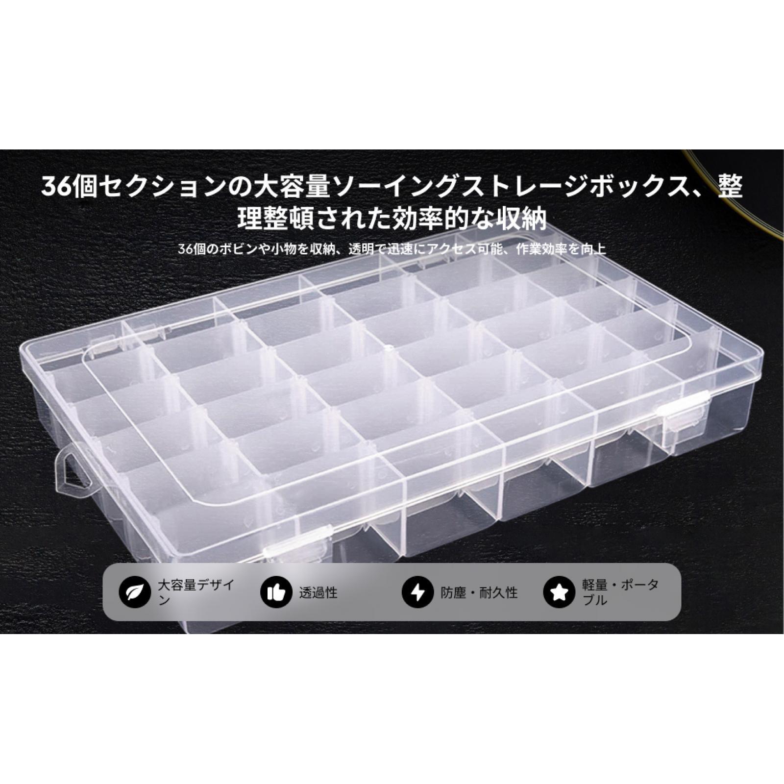 Embroidery Threads Storage Box - огляд і ціна Tackle Box