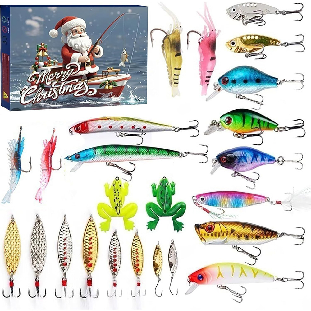 Christmas Fishing Tackle Gift  - огляд і ціна Tackle Box