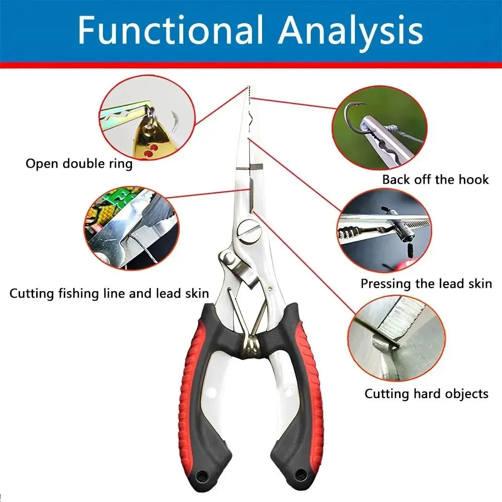 Stainless Steel Fishing Pliers - огляд і ціна Fishing Equipment Pictures